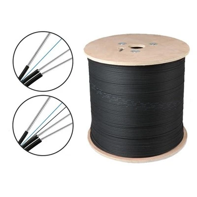 1 cabo de fibra óptica exterior de modo único de 1 núcleo 2 núcleo 3 fios